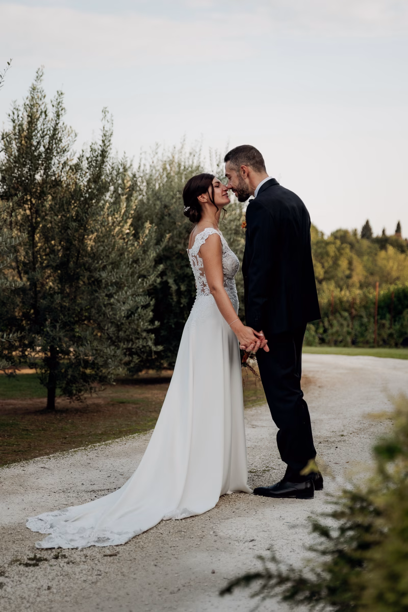 ritratto fotografico sposi, matrimonio tenuta serradesca bergamo
